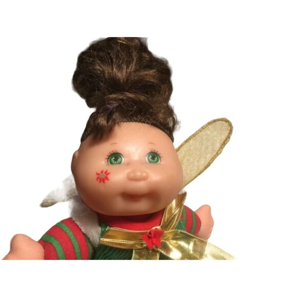 MATTEL CPK CABBAGE PATCH KIDS Christmas ELF ANGEL DOLL 8.5" TALL 1995 - Picture 3 of 10